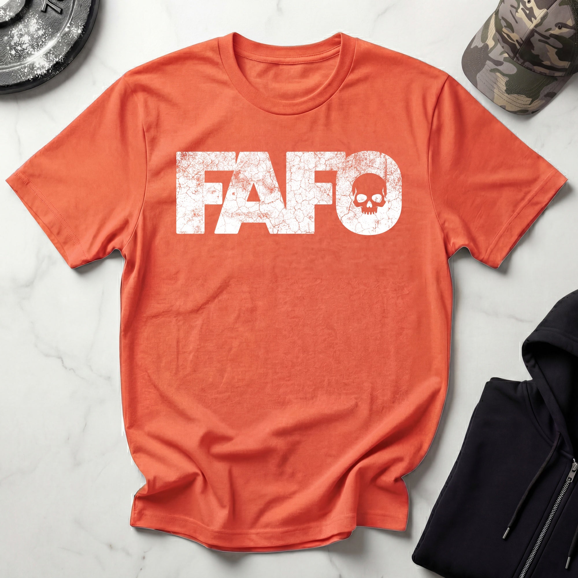 FAFO Skull Vintage Gym T-Shirt