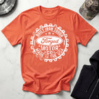 Forged In The USA Badge Vintage Graphic Gym T-Shirt