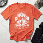 Get It Bro Weightlifting Coach Vintage Gym T-Shirt