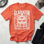 MMA Gladiator The Cage Is The Stage Vintage Gym T-Shirt