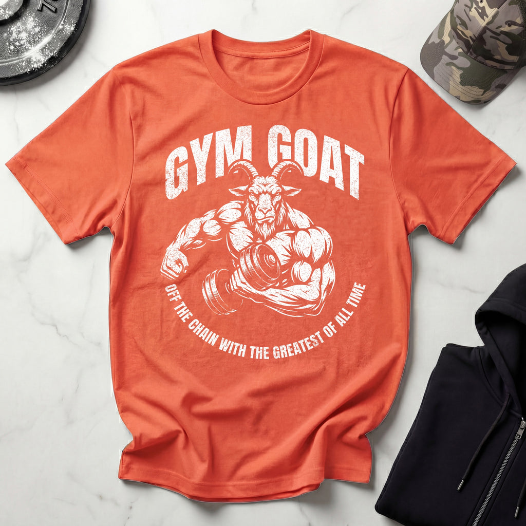Gym GOAT Graphic Vintage Gym T-Shirt