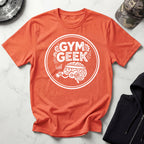 Gym Geek Badge Vintage Gym T-Shirt