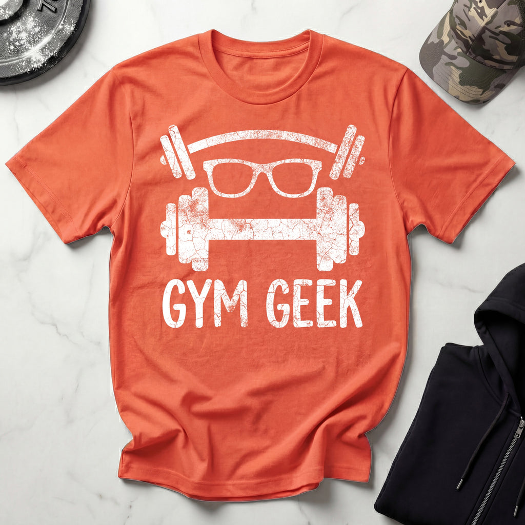 Gym Geek Bodybuilder Vintage Gym T-Shirt