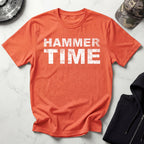 Hammer Time Grunge White Gym T-Shirt