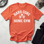 Hard Core Home Gym Graphic Retro Gym T-Shirt