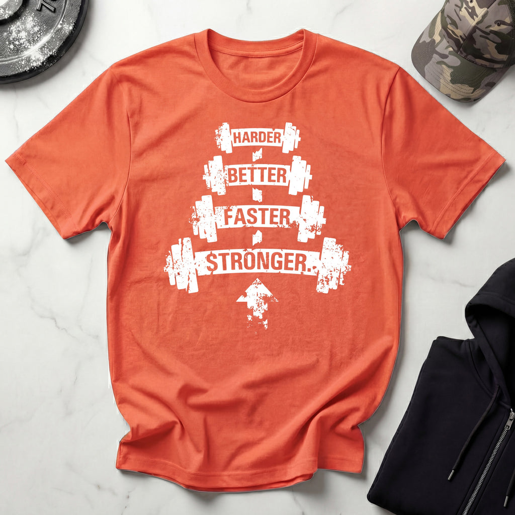 Better Faster Stronger Vintage Gym T-Shirt
