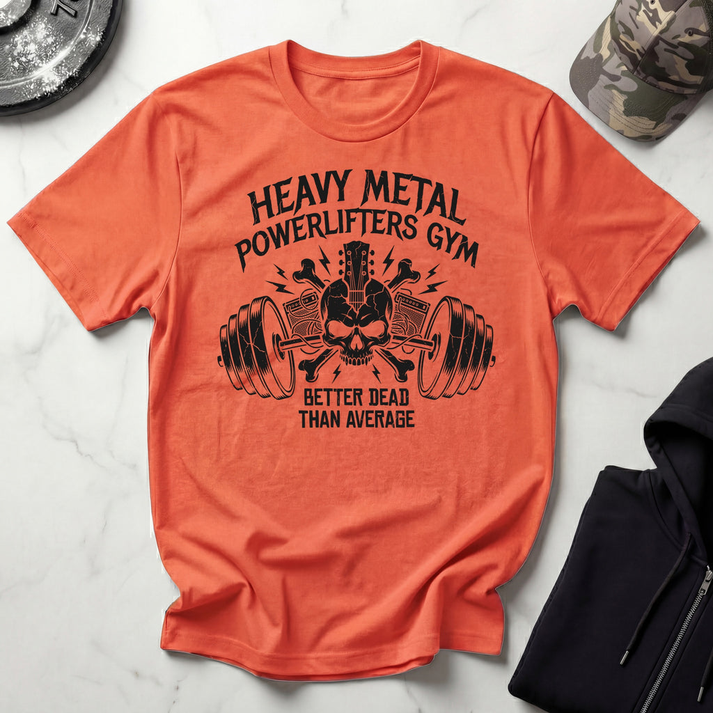 Heavy Metal Powerlifters Club Vintage Gym Tee