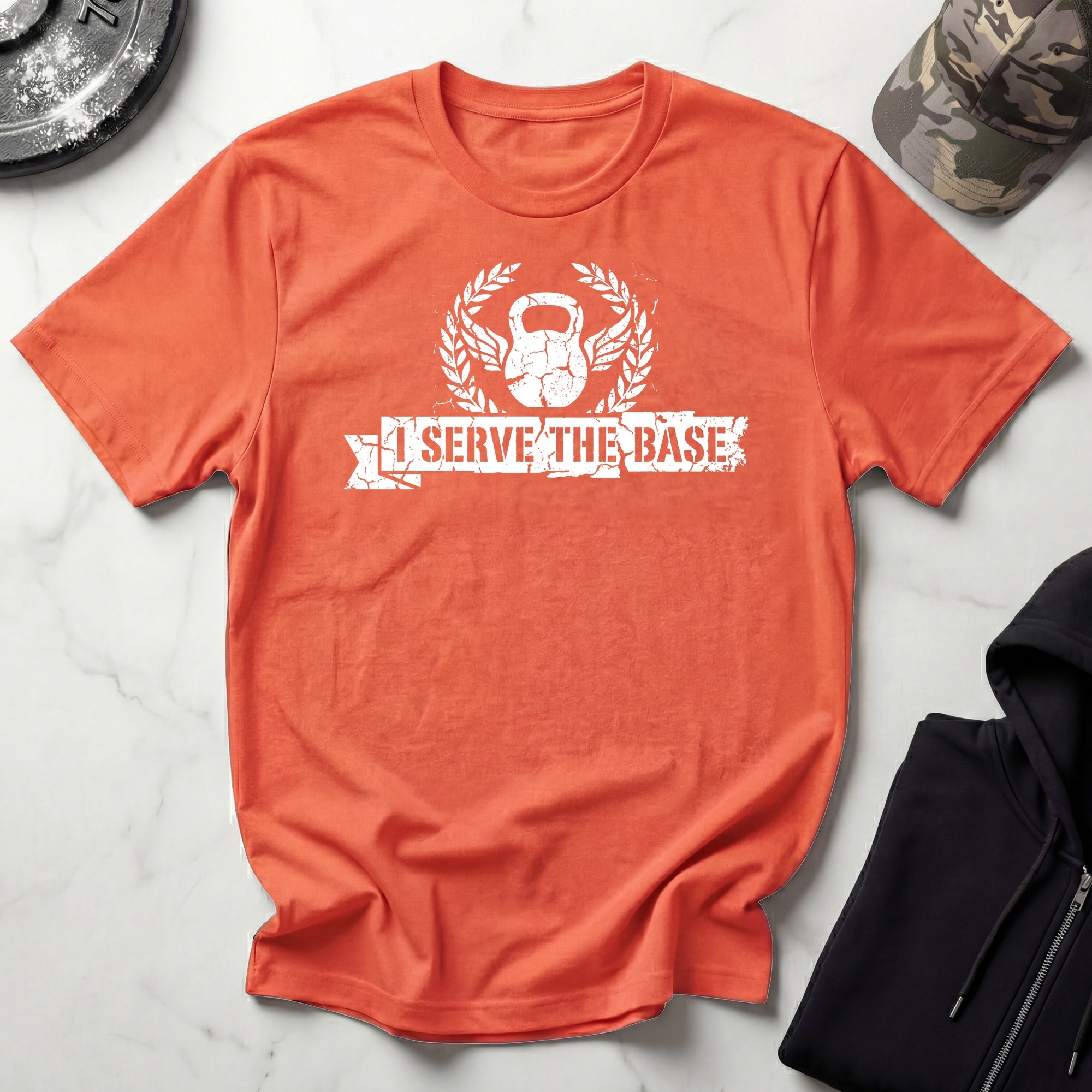 I Serve The Base Vintage Gym T-Shirt