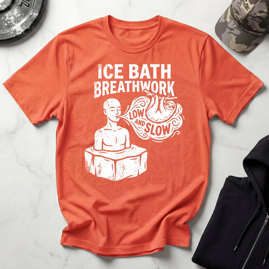 Ice Bath Breathwork Vintage Gym T-Shirt