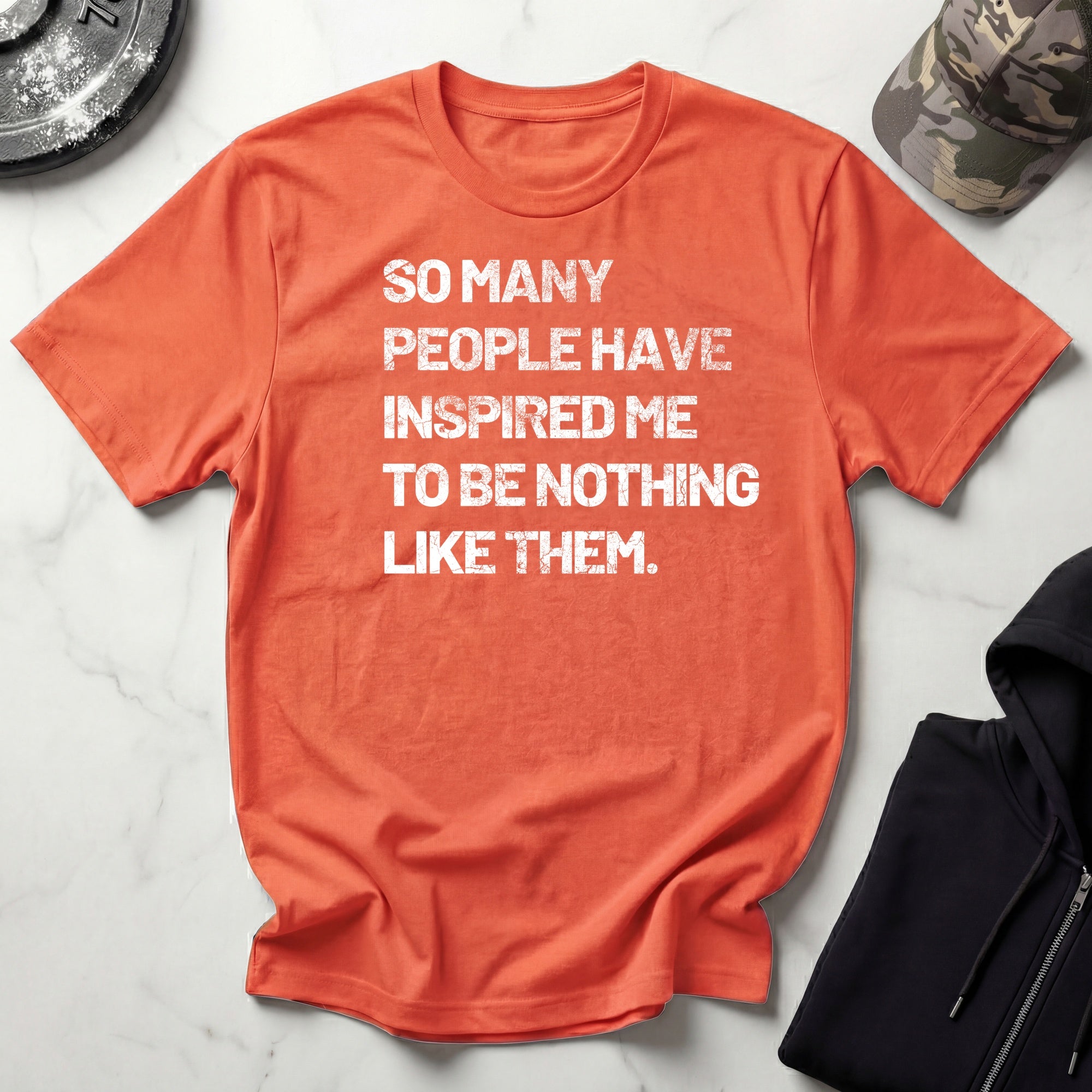 InspiRational Typographic Vintage Gym T-Shirt