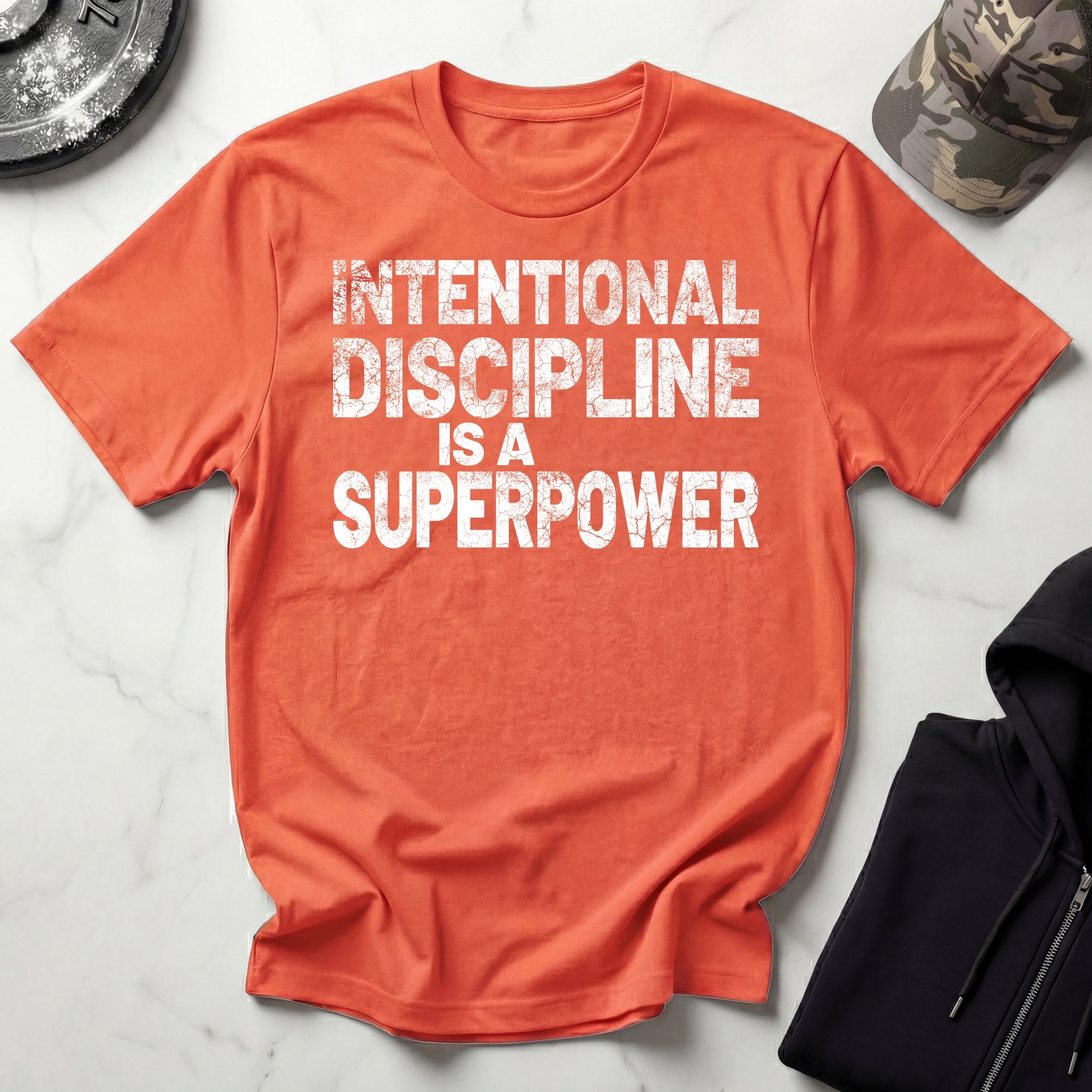 Intentional Discipline Is A Superpower Gym T-Shirt