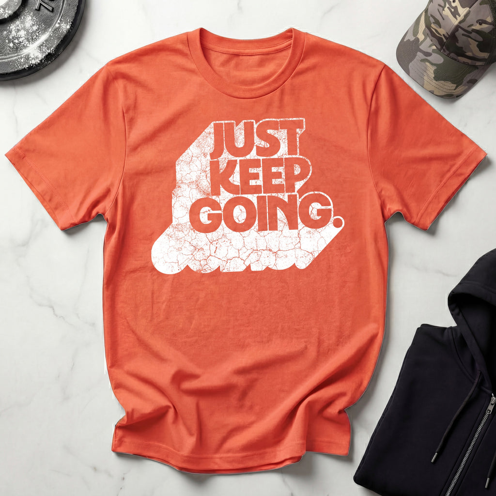 Just Keep Going Vintage Gym T-Shirt