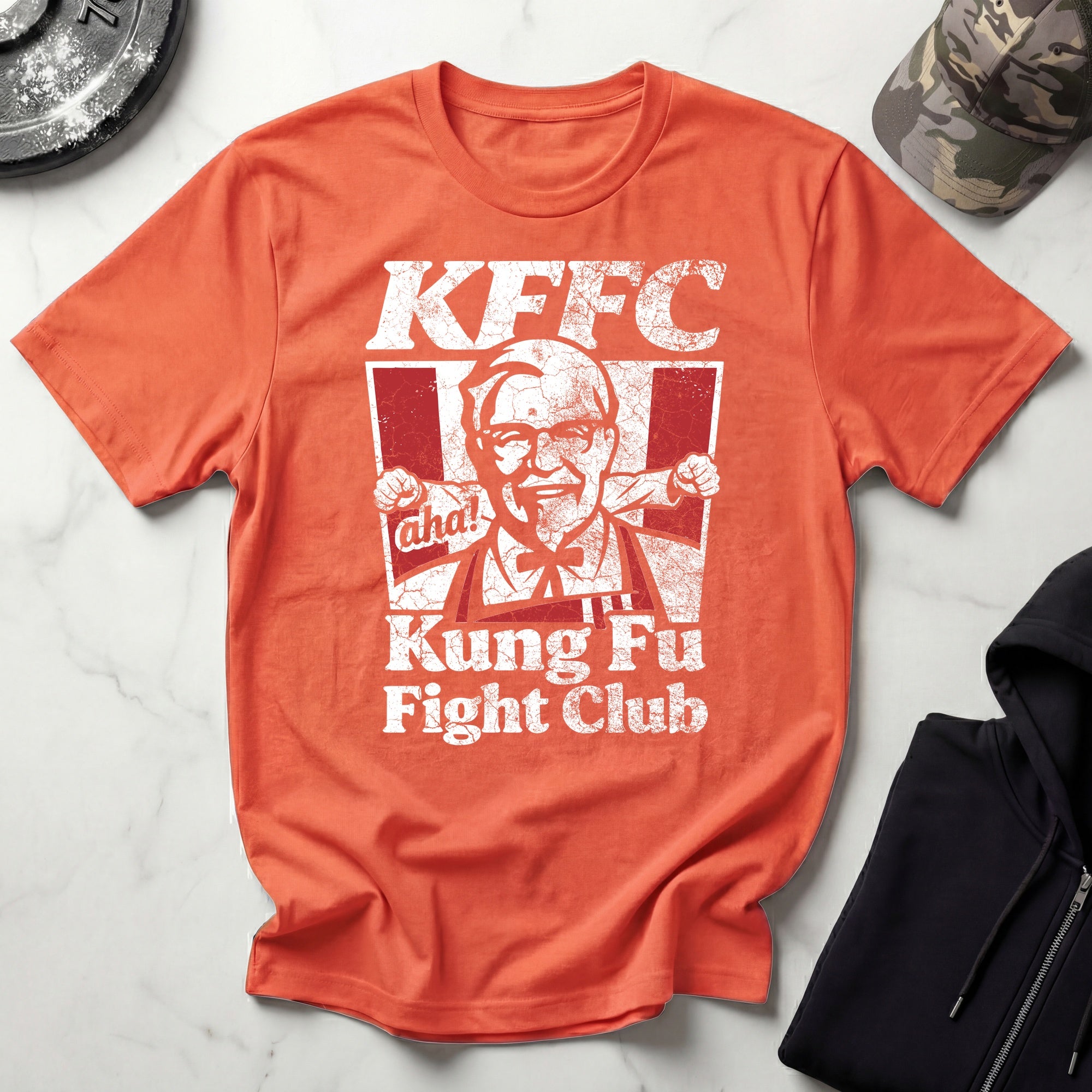 Kung Fu Fight Club KFFC Vintage Gym T-Shirt