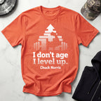 I Dont Age I Level Up Vintage Gym T-Shirt