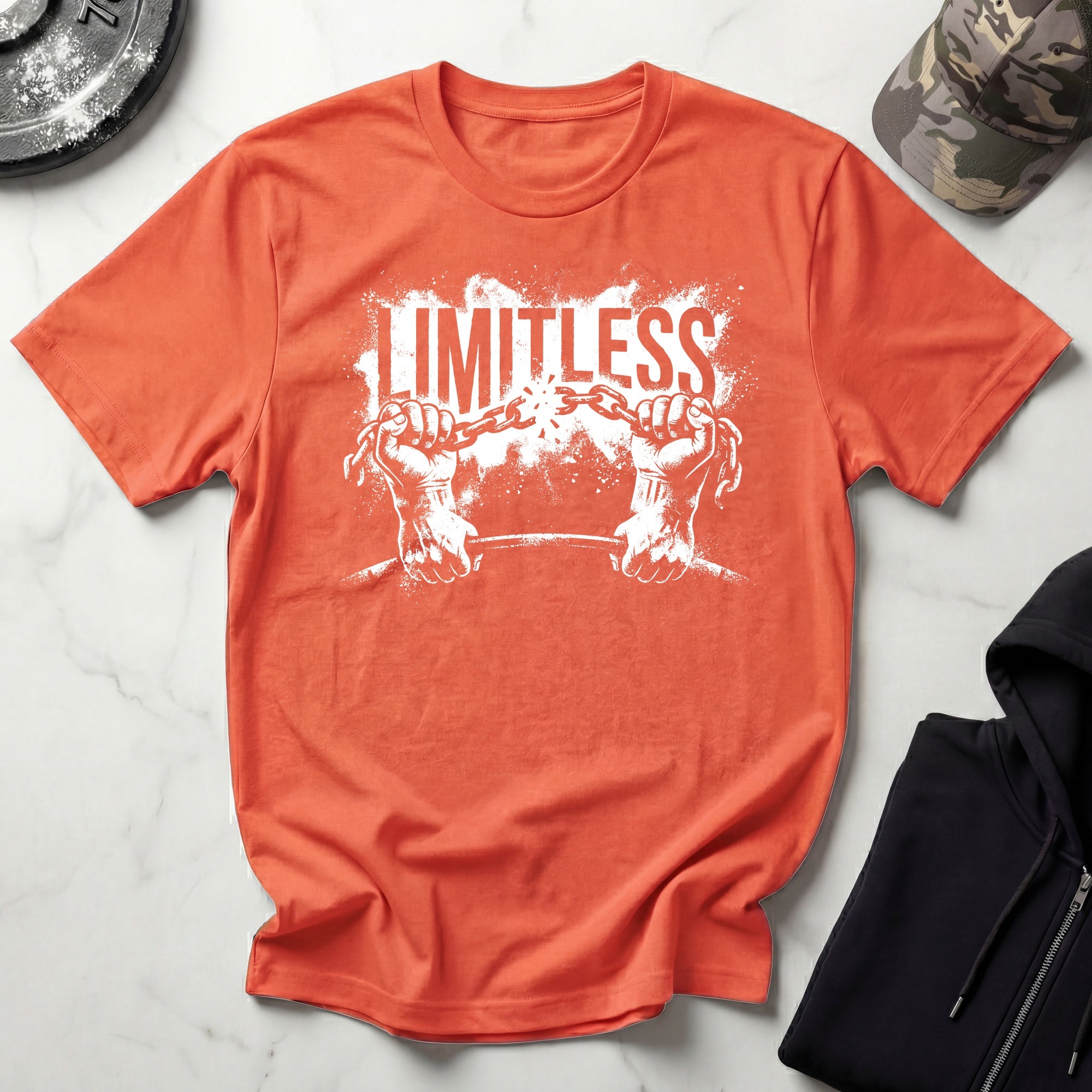 Limitless Chain Train Vintage Gym T-Shirt