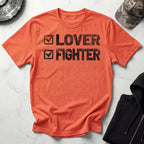 Lover Fighter Retro Gym T-Shirt