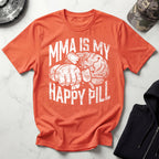 MMA Is My Happy Pill Vintage Gym T-Shirt