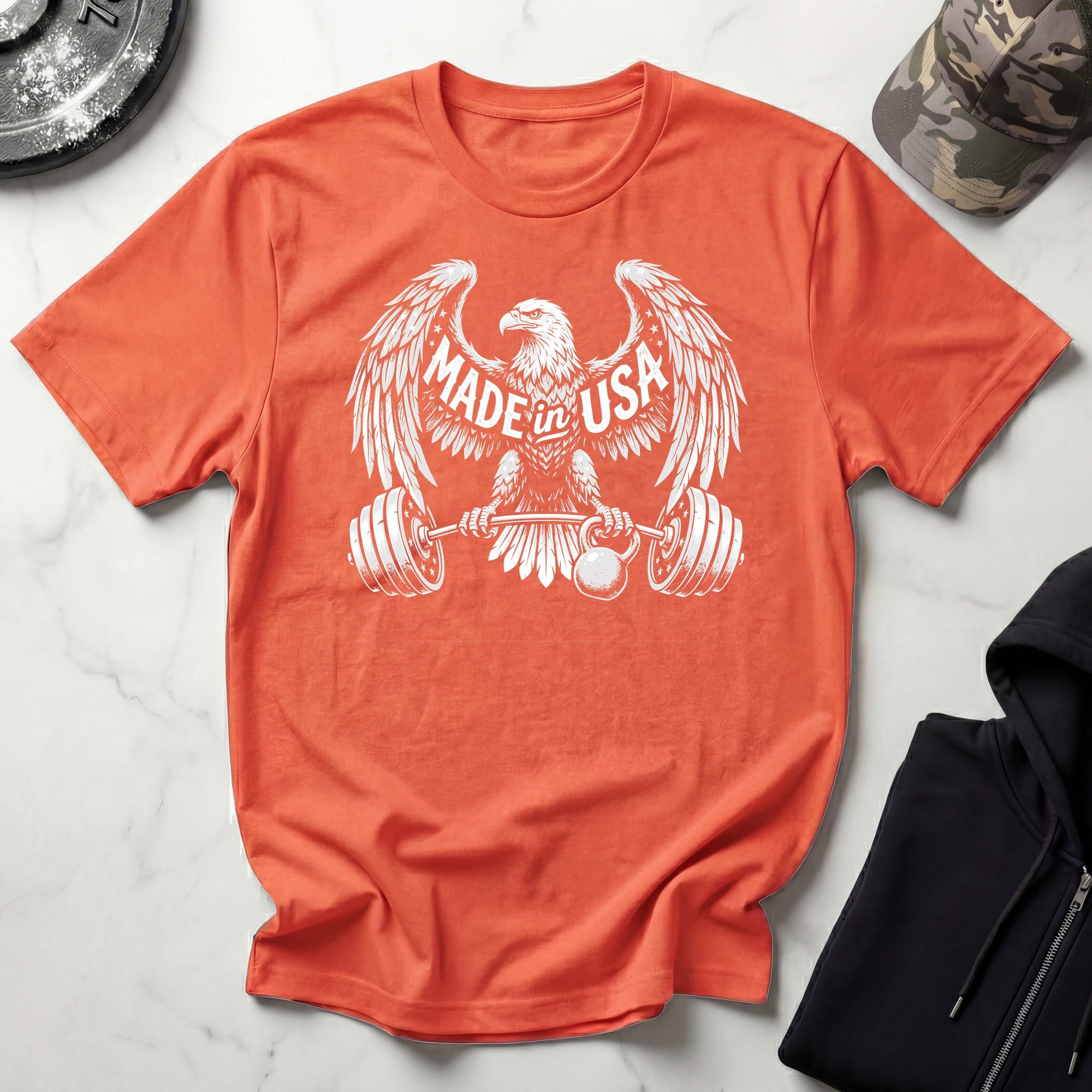 USA Bodybuilding Vintage Gym T-Shirt