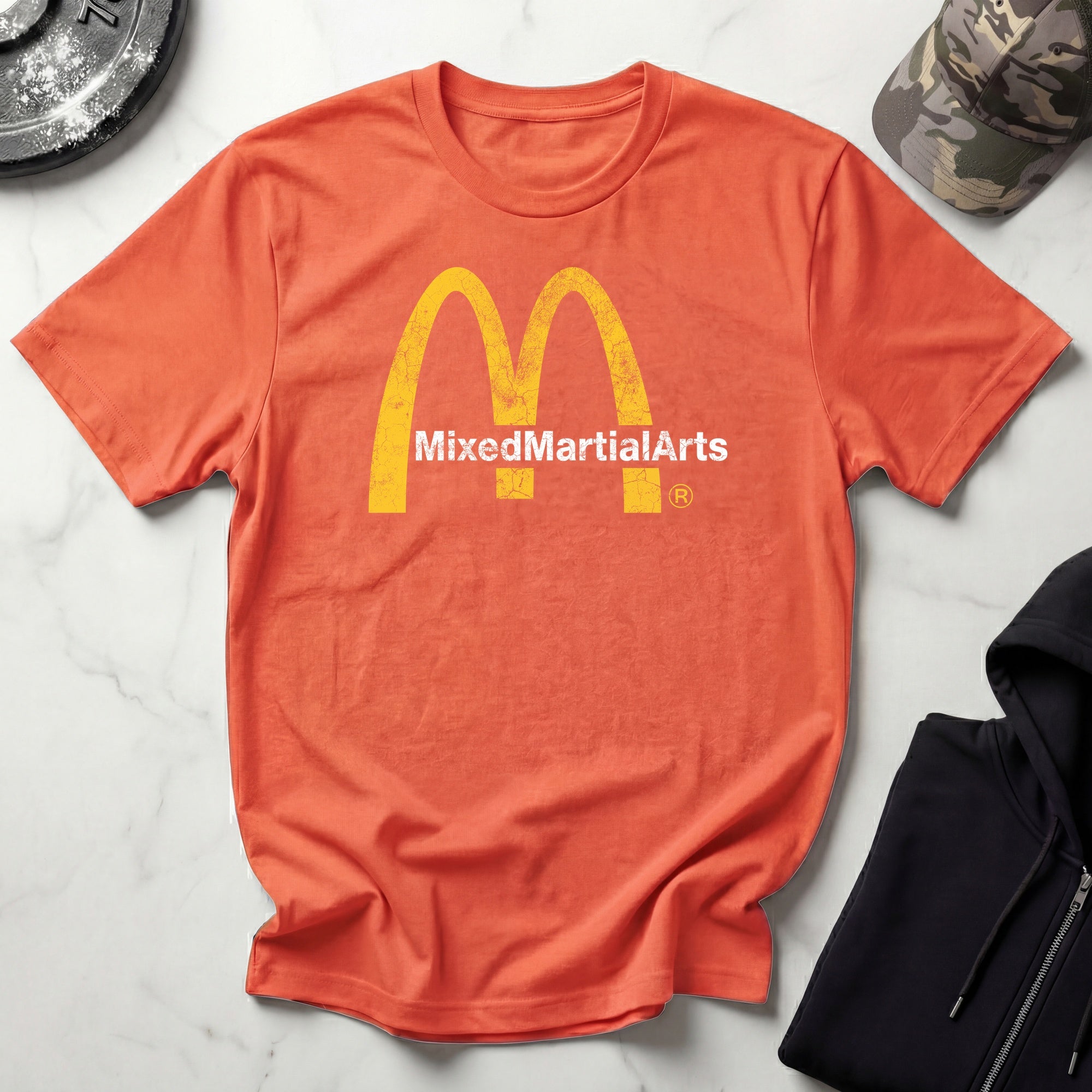 McMartialArts Graphic Vintage Gym T-Shirt