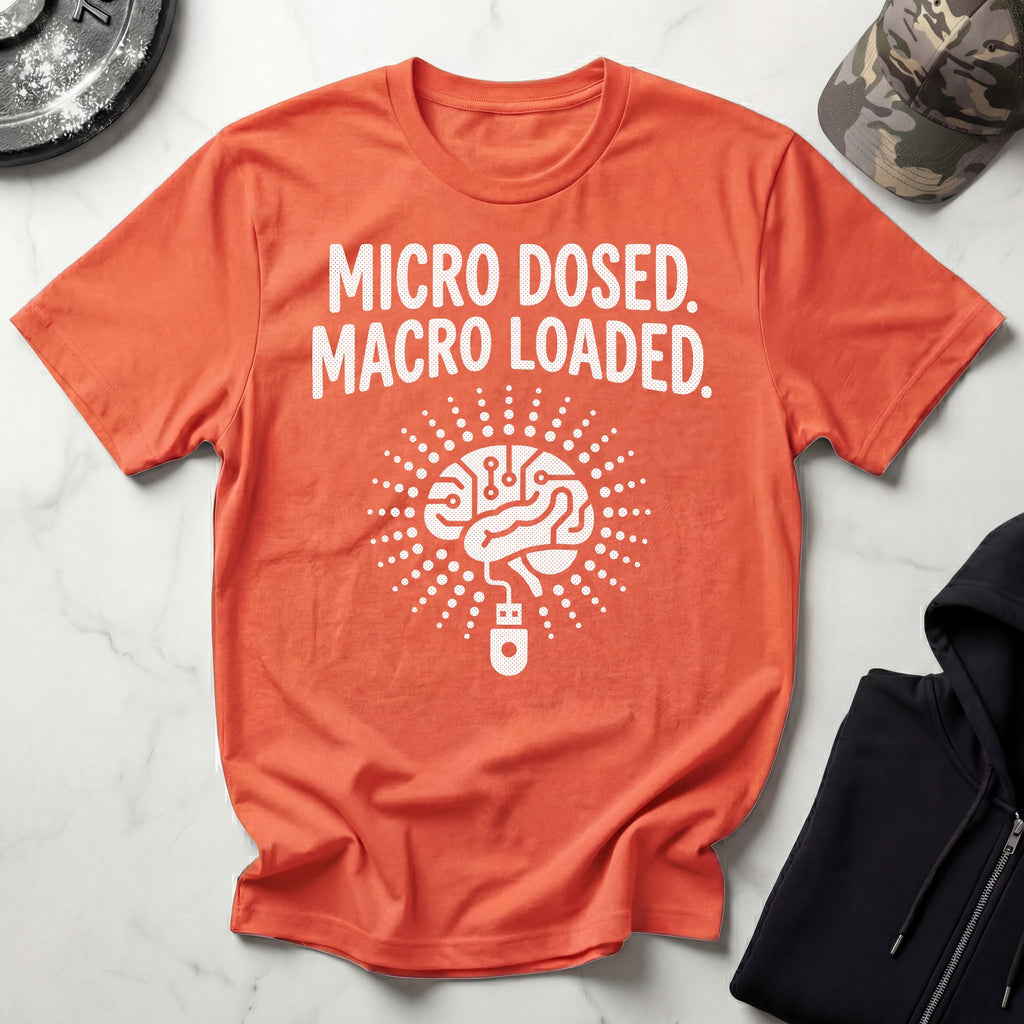Micro Dosed Macro Loaded Gym T-Shirt