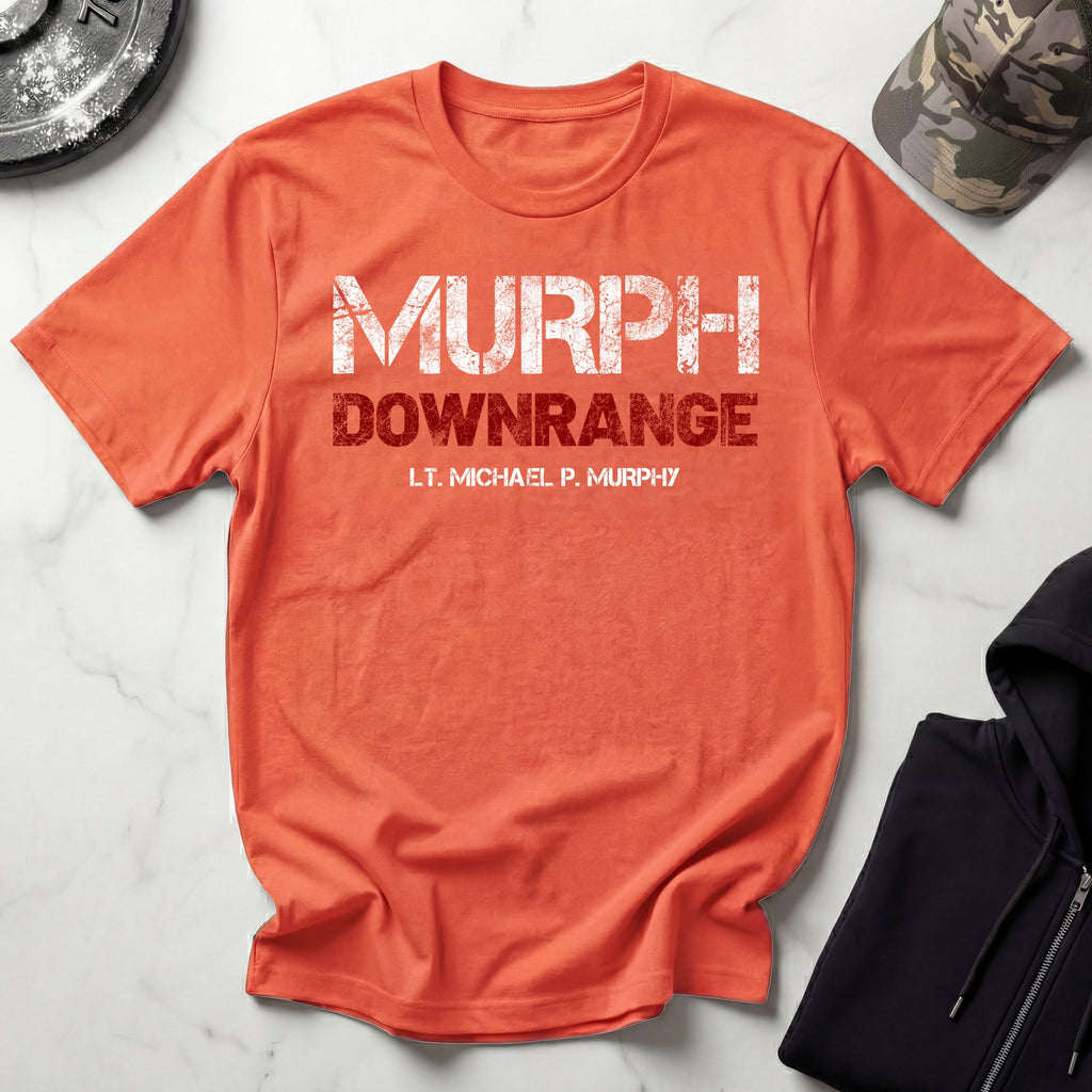Murph Downrange Grunge Gym T-Shirt