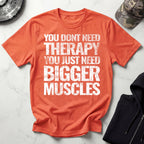 Muscle Therapy Grunge Graphic Gym T-Shirt