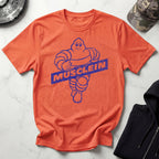 Musclin Man Graphic Vintage Gym T-Shirt