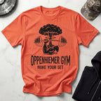 Oppenheimer Explosive Science Vintage Insignia Gym Tee