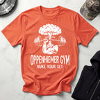 Oppenheimer Nuke Explosive Vintage Graphic Gym T-Shirt
