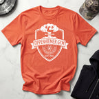 Oppenheimer Explosive Science Vintage Insignia Gym Tee