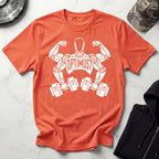 Optimust Weightlifter Robot Gym T-Shirt