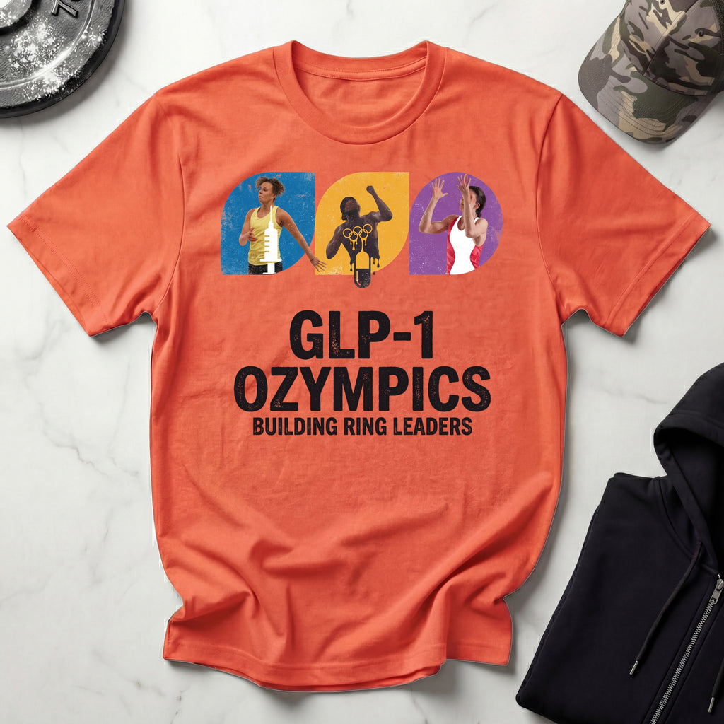 GLP-1 Ozympics Graphic Gym T-Shirt