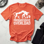 Progressive Overload Graphic Retro Gym T-Shirt