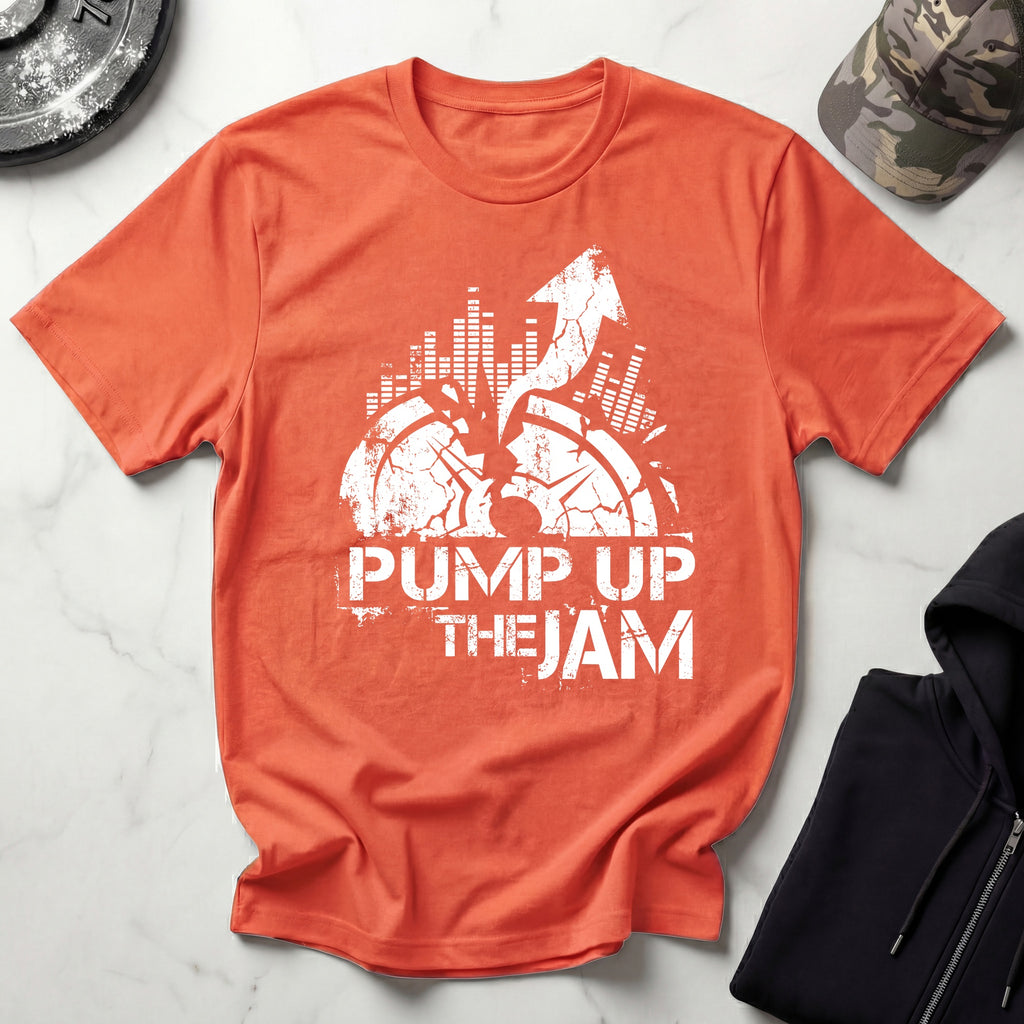 Pump Up Retro Gym Tee-Shirt