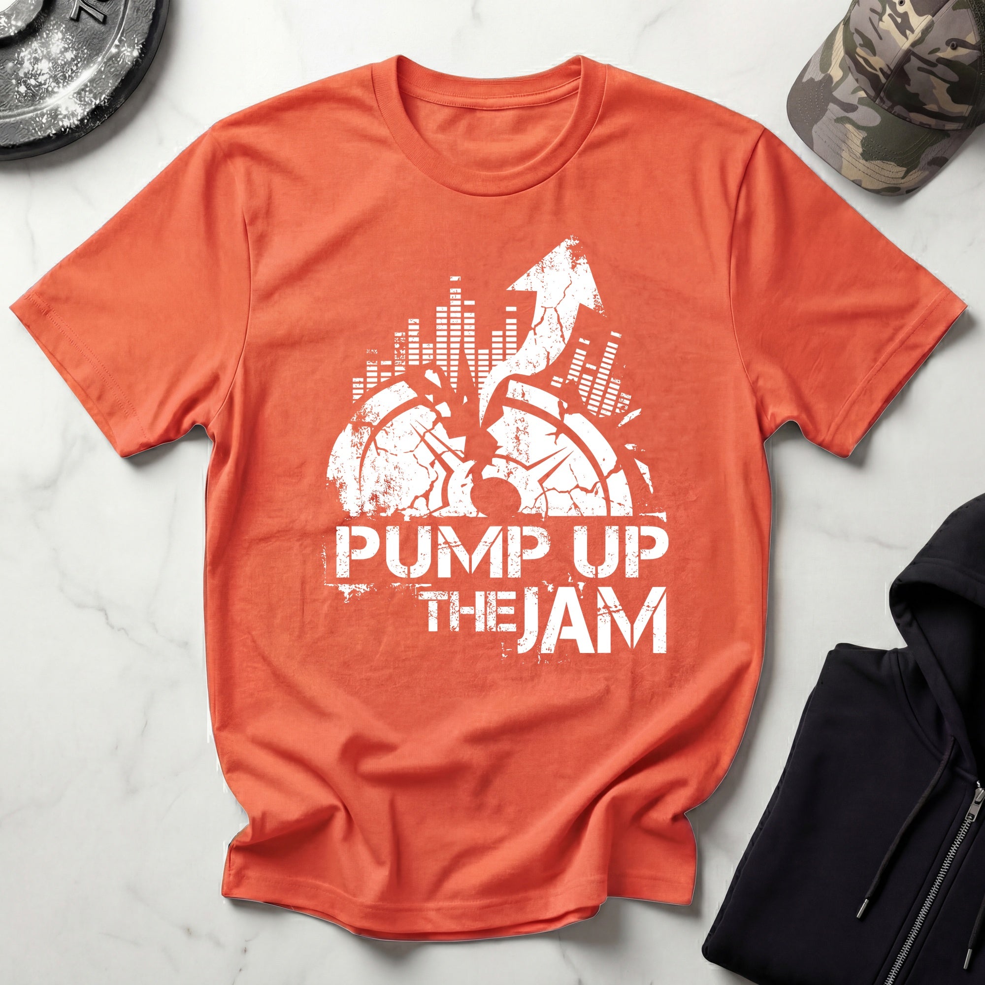 Pump Up Retro Gym Tee-Shirt