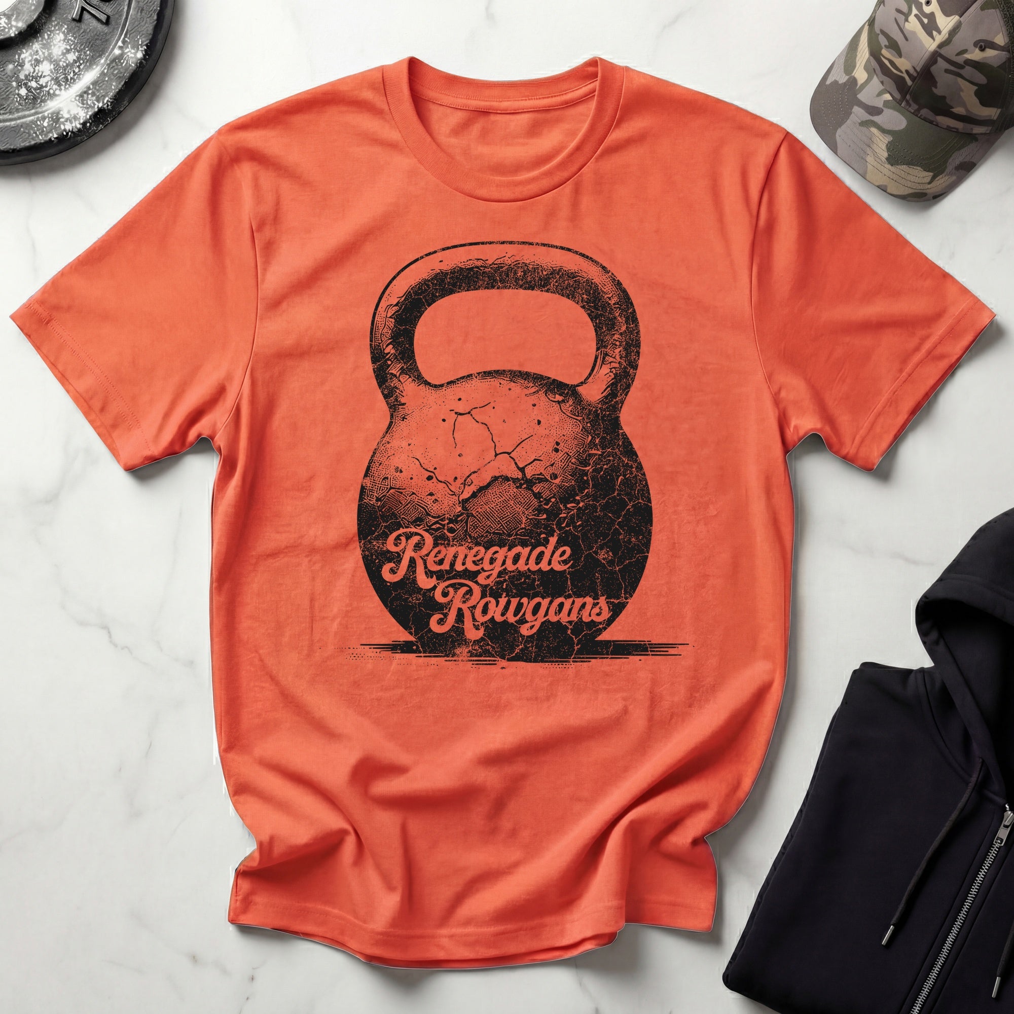 Renegade Rowgans Kettlebell Vintage Gym T-Shirt