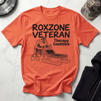 Roxzone Veteran Graphic Dark Gym T-Shirt