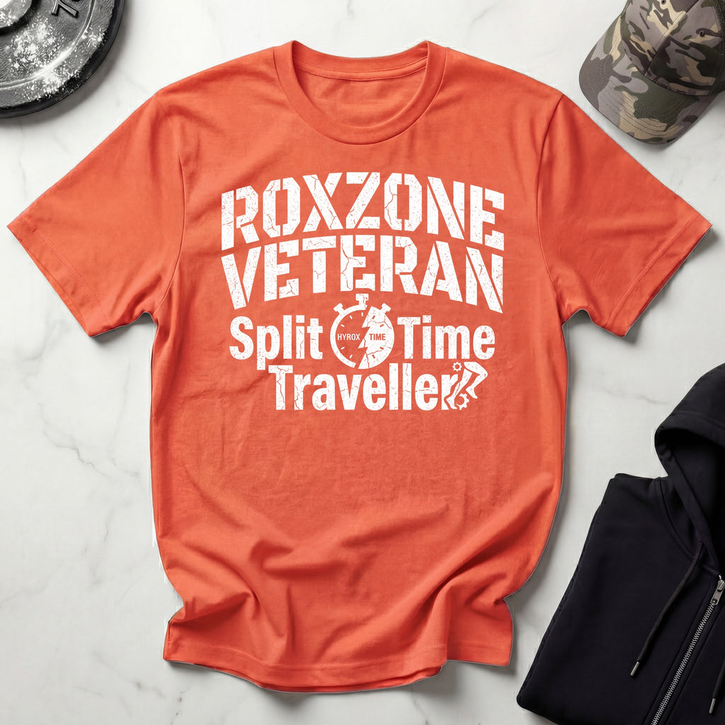 Roxzone Veteran Split Time Gym T-Shirt