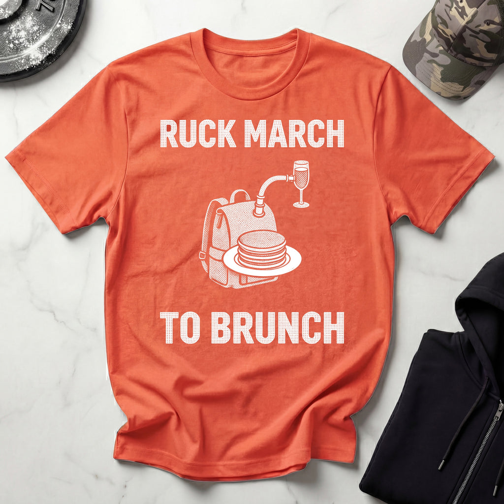Ruck March To Brunch Gym T-Shirt