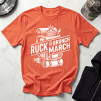 Ruck March To Brunch Retro Gym T-Shirt