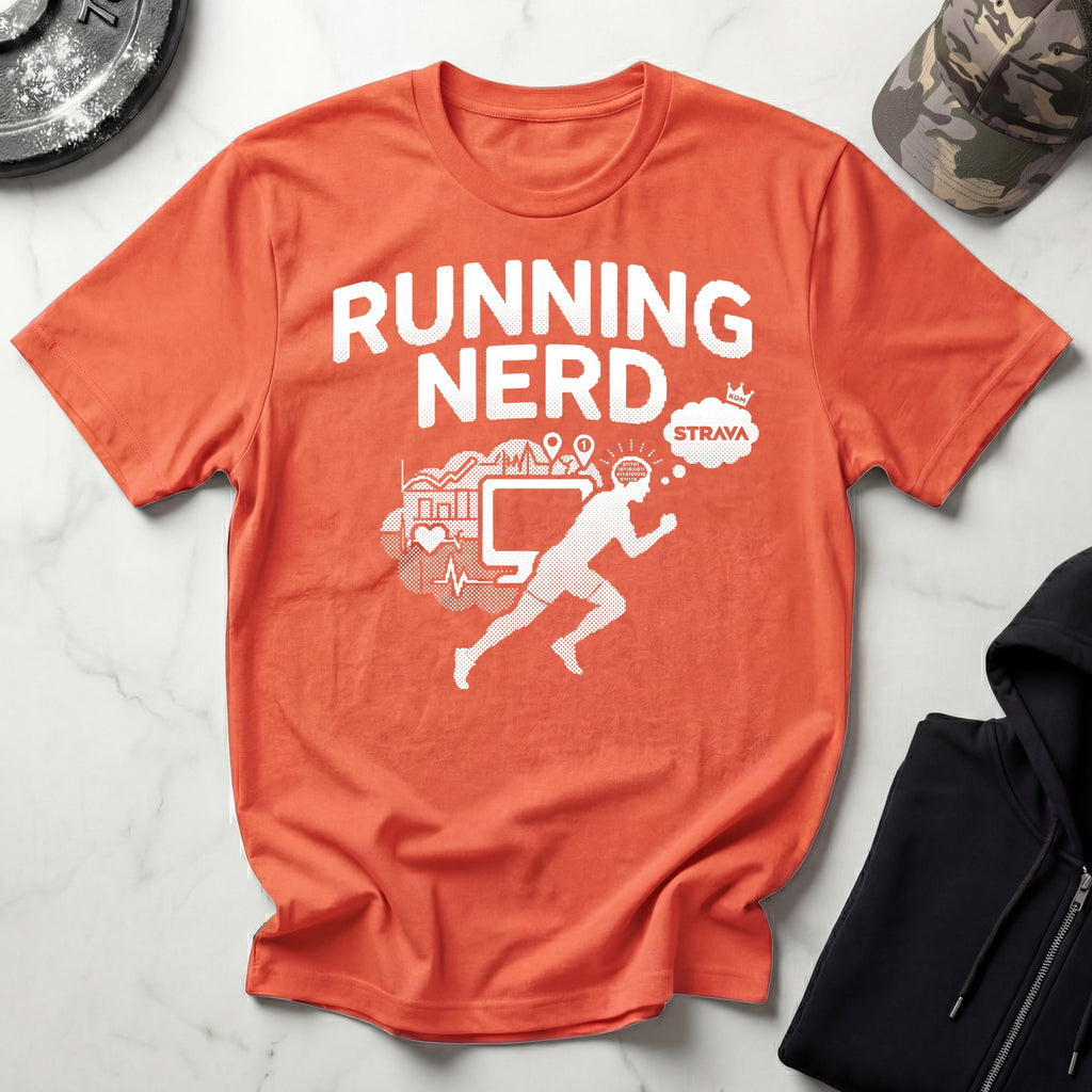 Runner Nerd Brain Vintage Gym T-Shirt