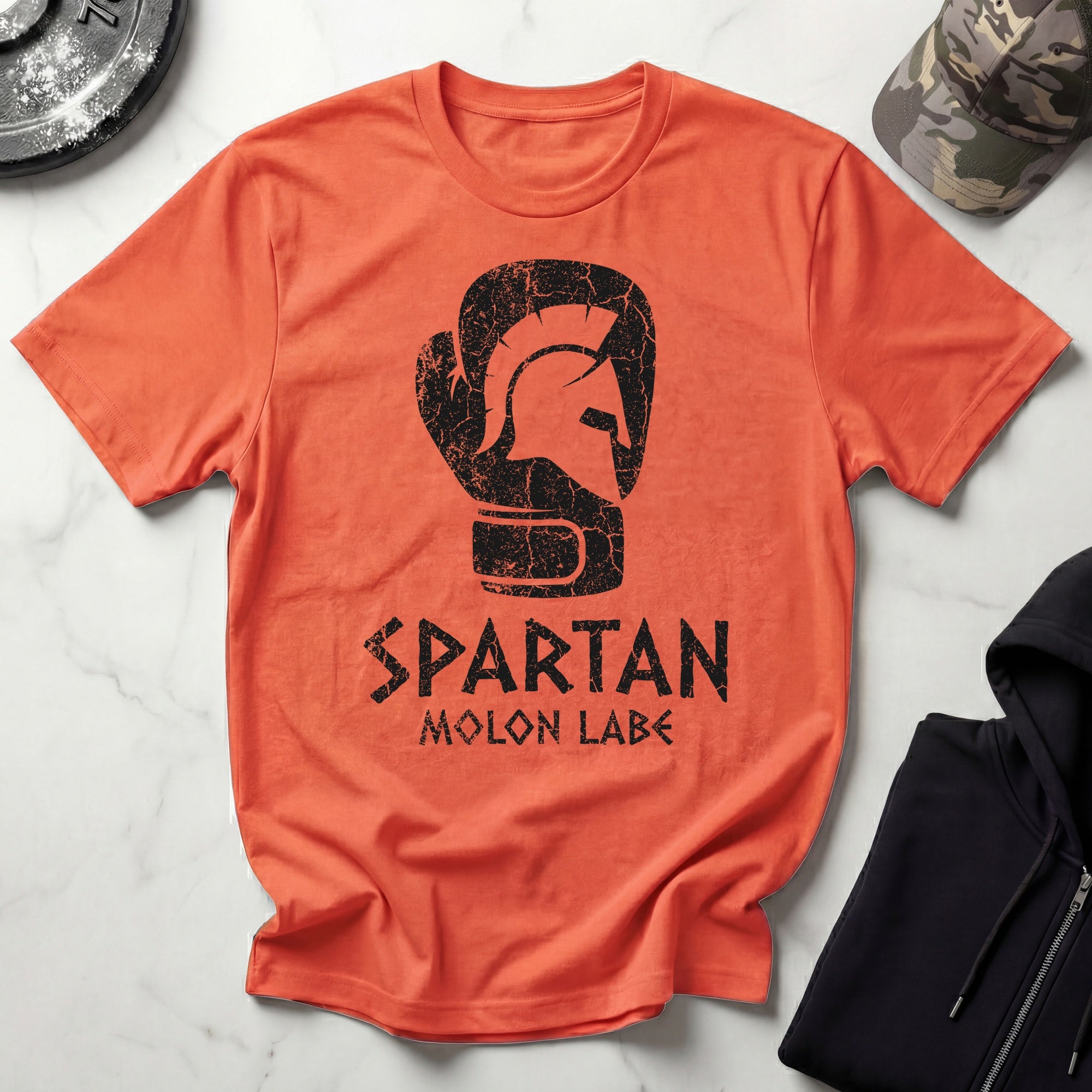 Spartan Molon Labe Boxing Vintage Gym T-Shirt