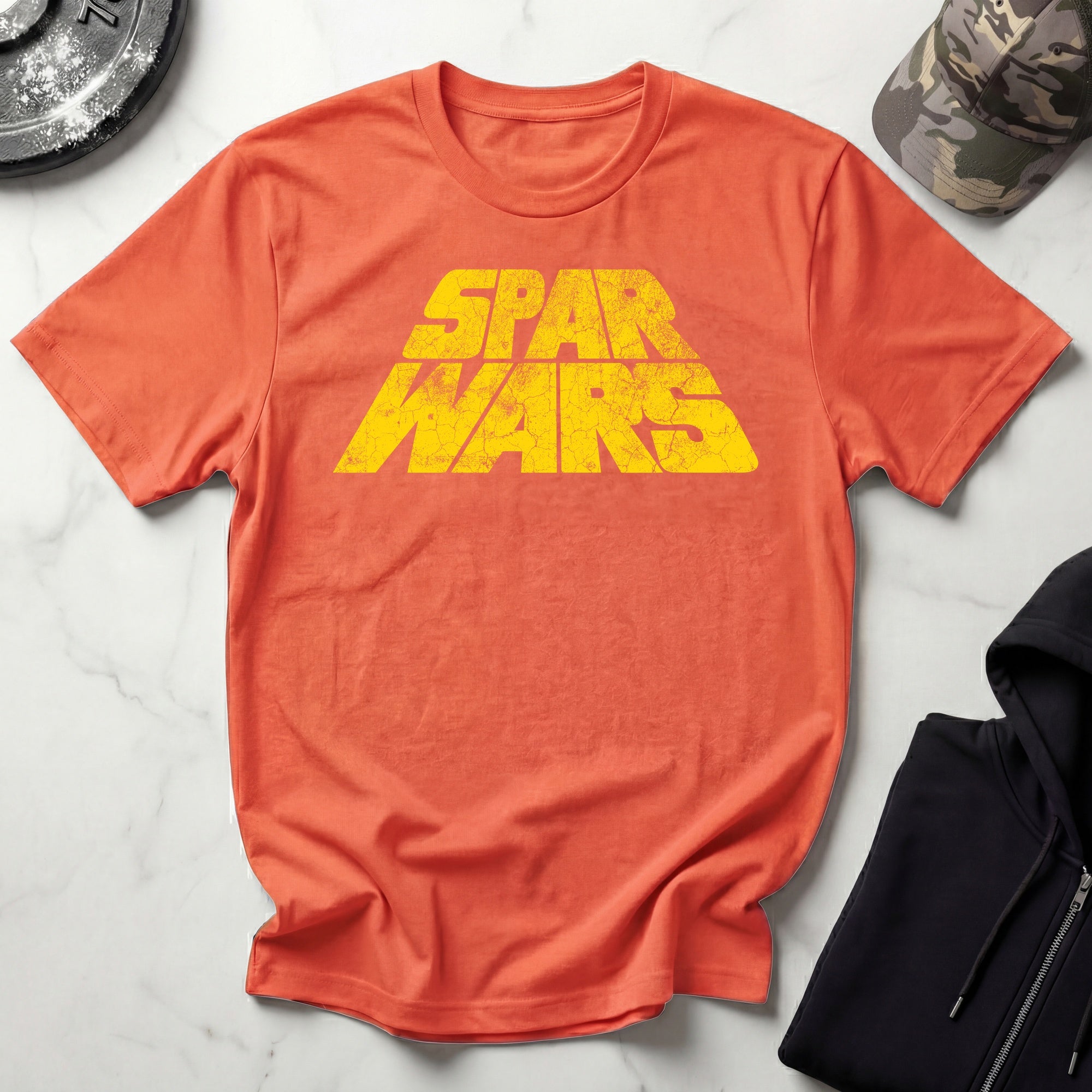 Spar Wars Humour Vintage Gym T-Shirt