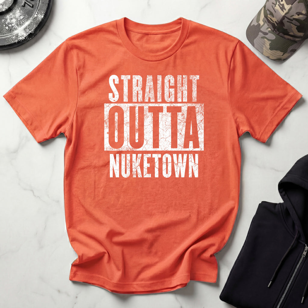 Straight Outta NukeTown Gym T-Shirt
