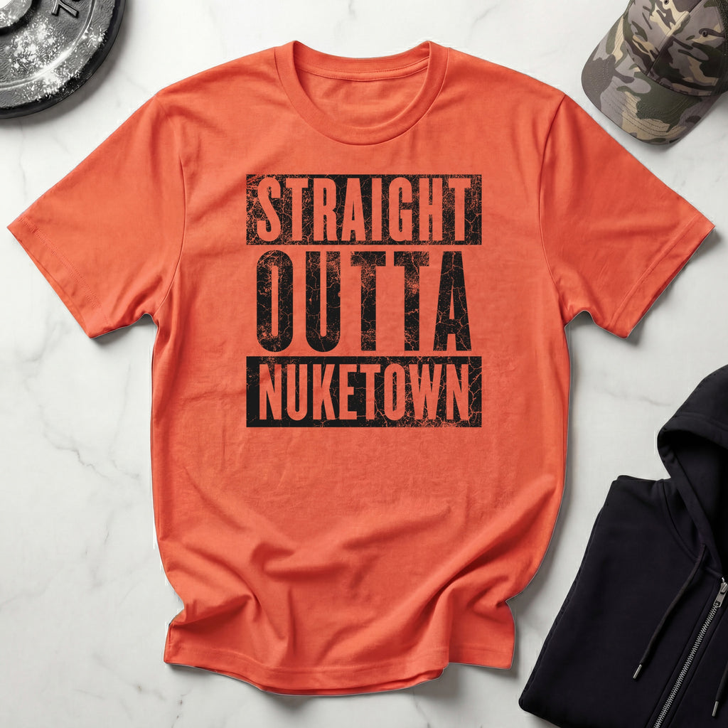 Straight Outta NukeTown Black Ops Gym T-Shirt