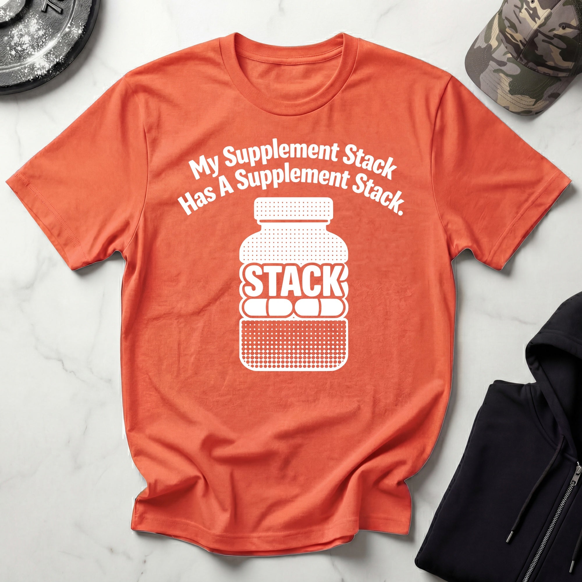Supplement Stacked Gym T-Shirt