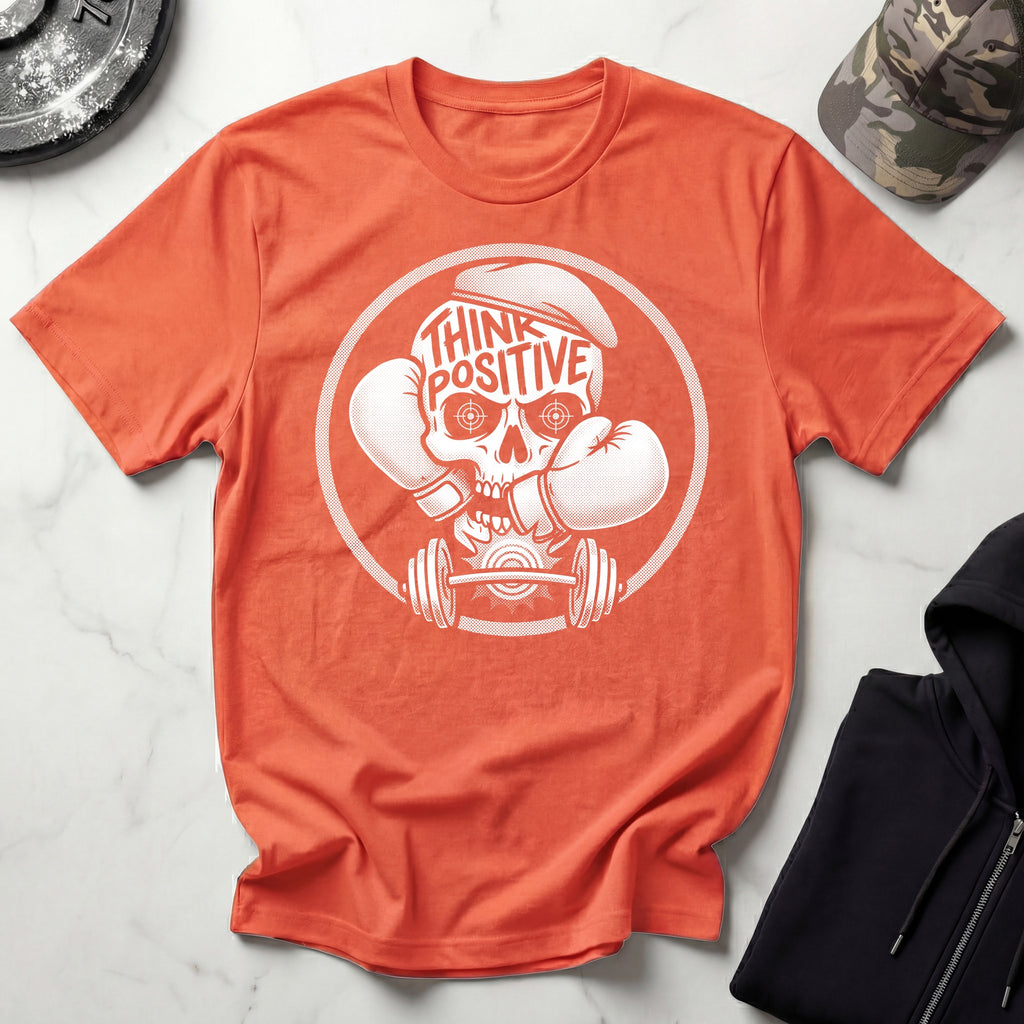 Think Positive Boxing Mindset Gym T-Shirt