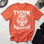 Think Positive Military Training Mindset Gym T-Shirt