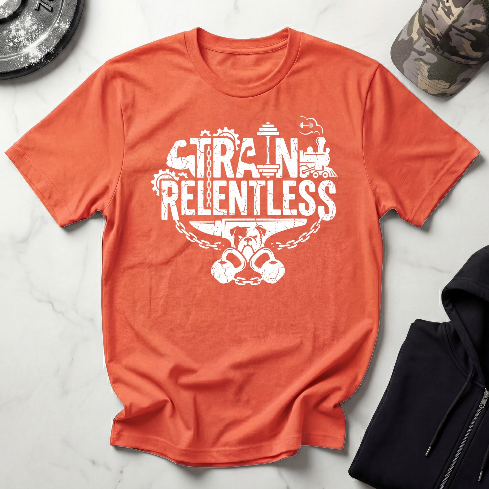 Train Relentless Vintage Gym T-Shirt
