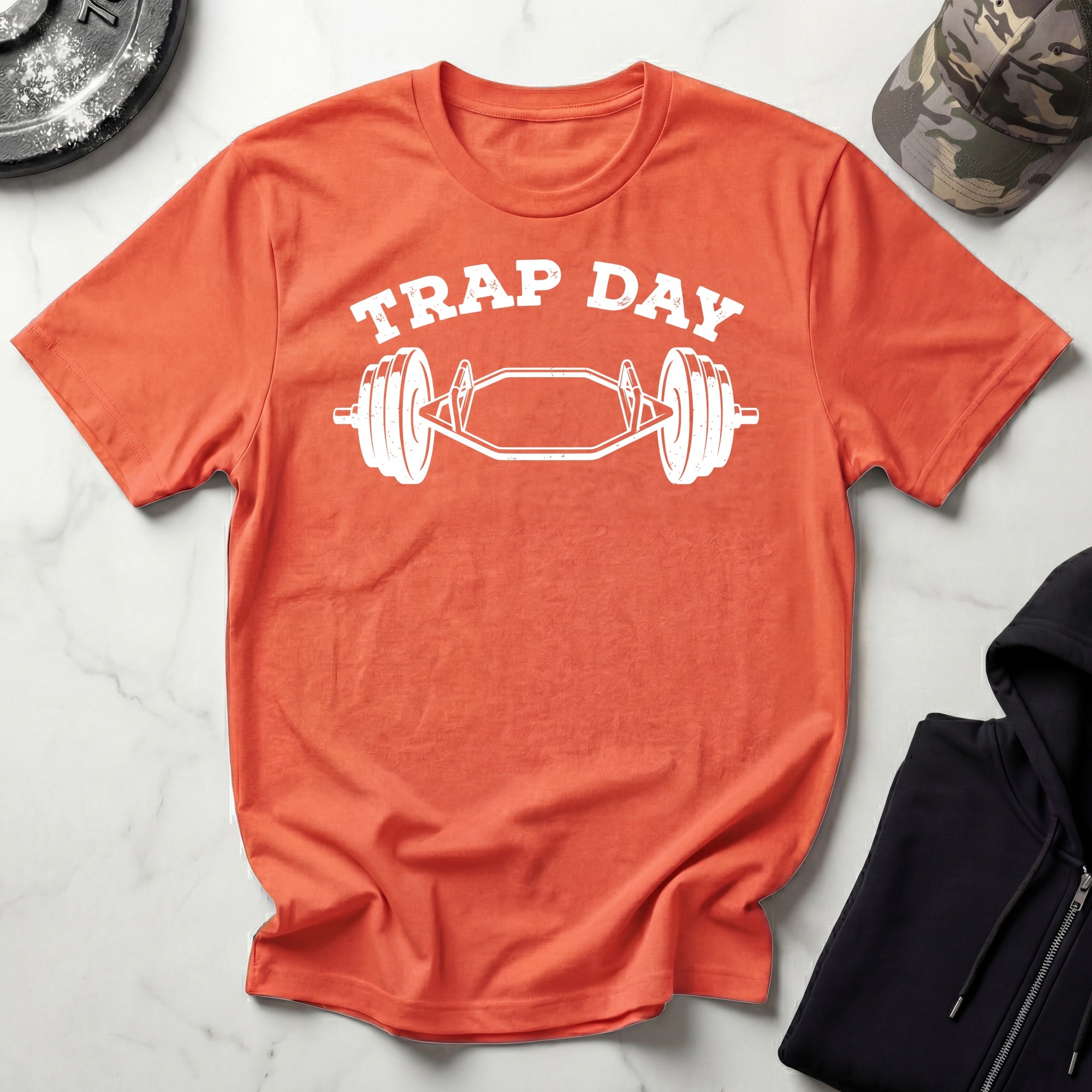 Trapezoid Workout Day Vintage Gym T-Shirt